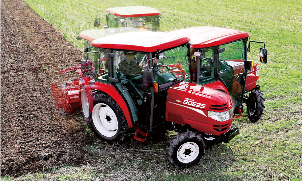 旋回アシスト機能｜Tractor GOE25｜トラクター｜製品情報｜製品