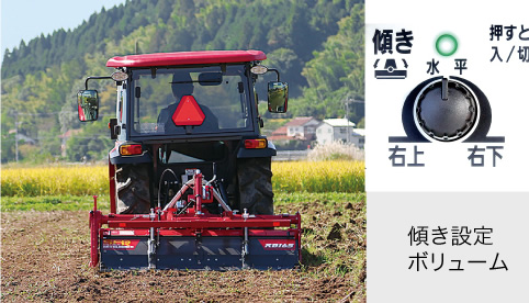 充実装備｜Tractor GOE25｜トラクタ｜製品情報｜製品紹介｜三菱