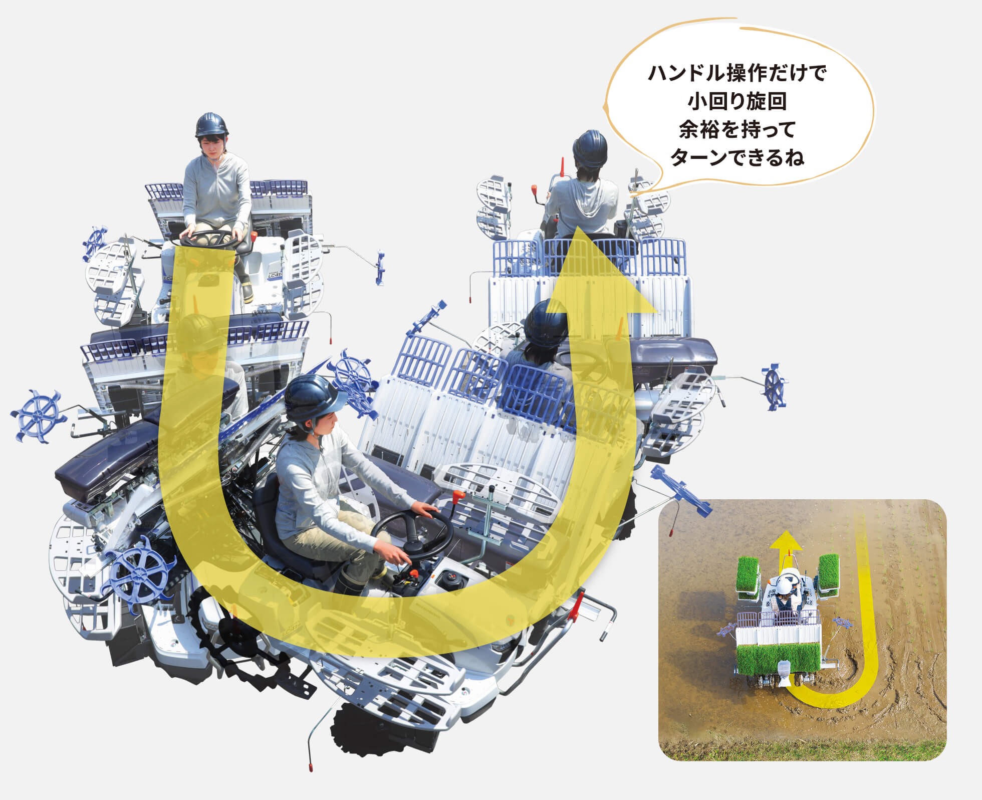 作業性能｜Rice transplanter LC41｜田植機｜製品情報｜製品紹介