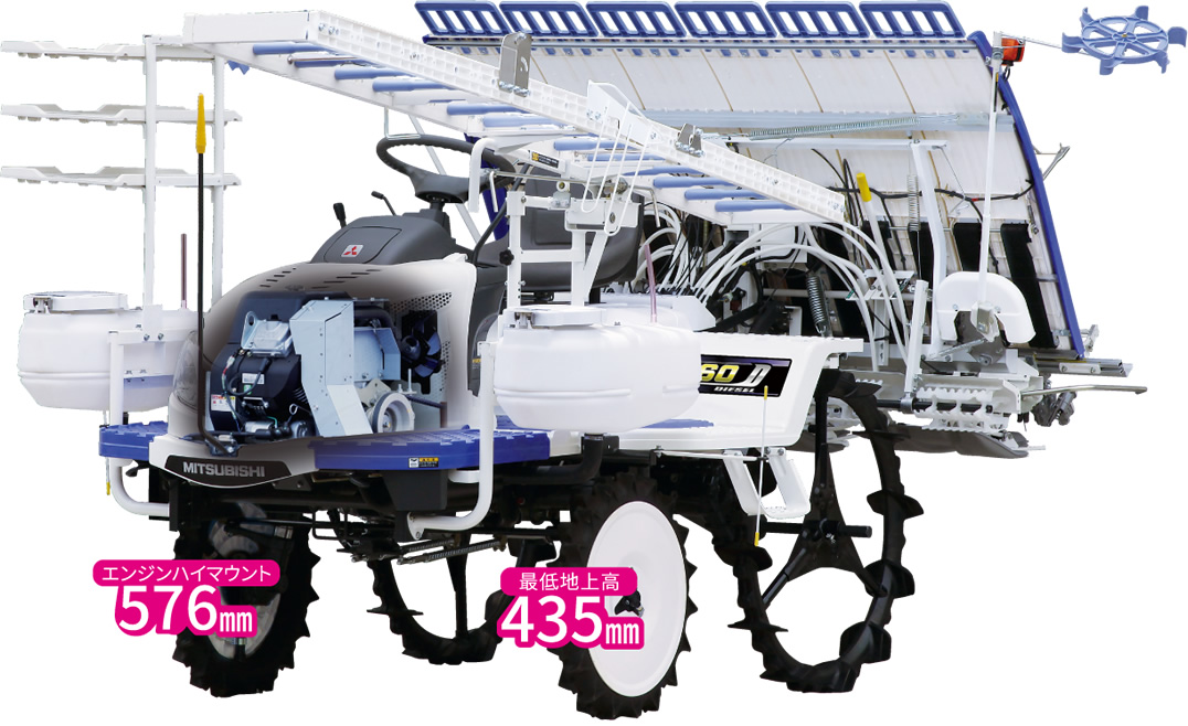 走行性能｜Rice transplanter LE50D/LE60D/LE70D｜田植機｜製品